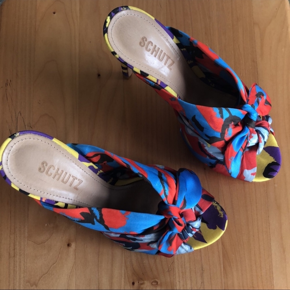 Multi color mules